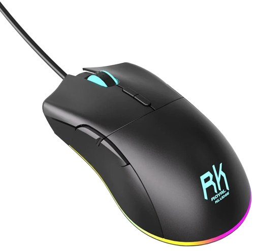 Royal Kludge RK168 Mouse — Black